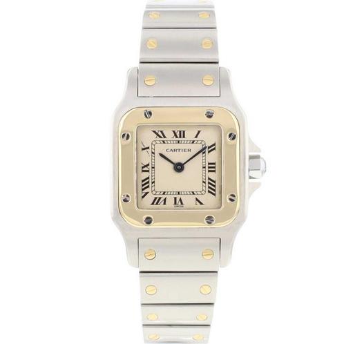 Cartier Santos Galbée 1057930, Handtassen en Accessoires, Horloges | Dames, Verzenden
