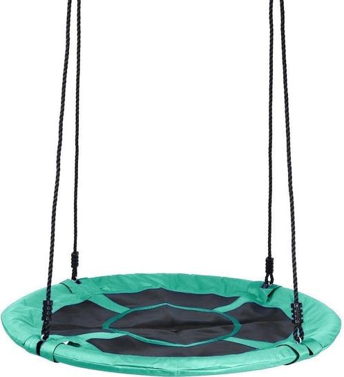 Groene Nestschommel 110 cm - Stijlvol Tuinaccessoire, Kinderen en Baby's, Speelgoed | Buiten | Speeltoestellen, Nieuw, Ophalen of Verzenden