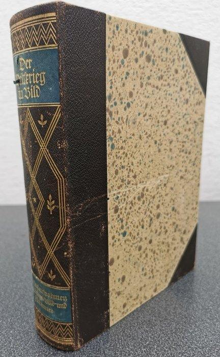 Der Weltkrieg im Bild - Band 1, Luxus-Ausgabe Halbelder ca., Antiek en Kunst, Antiek | Boeken en Manuscripten