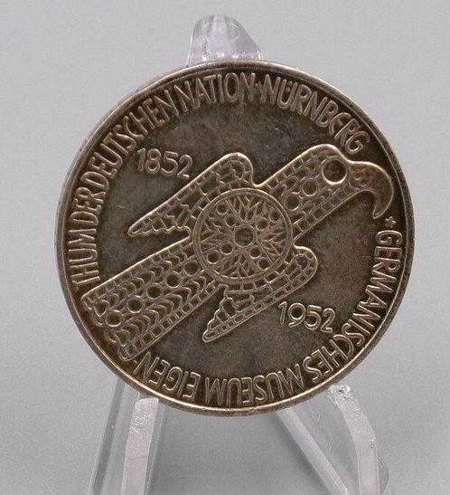 Allemagne, République Fédérale 5 Mark 1952D Germanisches, Postzegels en Munten, Munten | Europa | Niet-Euromunten