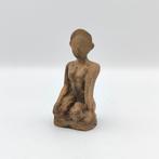 Oud-Chinees Clay Moeder Vruchtbaarheidsbeeld Kraal Talisman