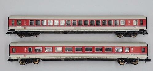 Fleischmann N - 8184K, 8185K - Modeltrein personenwagen (2), Hobby en Vrije tijd, Modeltreinen | N-Spoor