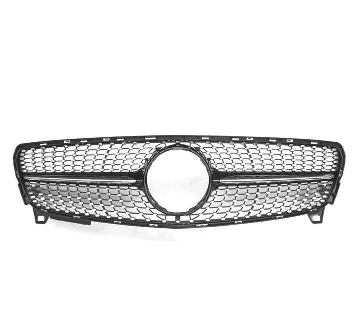 CALANDRE MERCEDES CLASSE A W176 16-18 LOOK DIAMOND NOIR CHRO, Autos : Pièces & Accessoires, Carrosserie & Tôlerie, Envoi