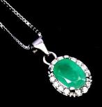 Sans Prix de Réserve - Collier avec pendentif Argent, Handtassen en Accessoires, Antieke sieraden