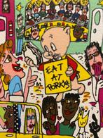 James Rizzi (1950-2011) - Eat at Porkeys, Warner Brothers