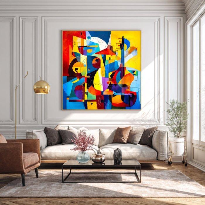 Marta Ellie (1985) - Abstract Aria XXL, Antiek en Kunst, Kunst | Schilderijen | Modern