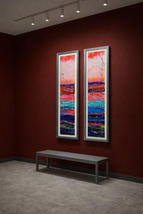 Onofre Alarcón - Two seas #145- XL NO RESERVE, Antiek en Kunst, Kunst | Schilderijen | Modern