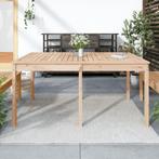 vidaXL Table de jardin 159,5x82,5x76 cm bois massif de, Jardin & Terrasse, Ensembles de jardin, Neuf, Verzenden