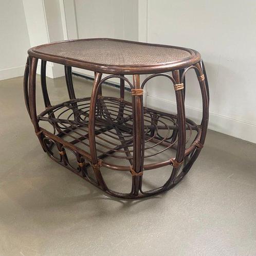 Salontafel - Bamboe, Riet, Antiek en Kunst, Kunst | Designobjecten