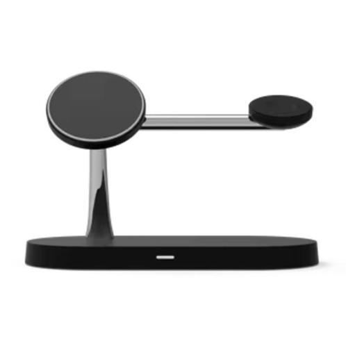 3 in 1 Draadloos Qi Oplaadstation - Compatibel met Apple, Telecommunicatie, Mobiele telefoons | Batterijen en Accu's, Nieuw, Verzenden