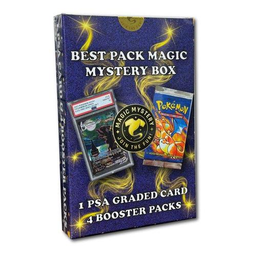 Magic Mystery Box - Best Pack Magic - PSA Graded Card & 4, Hobby en Vrije tijd, Verzamelkaartspellen | Pokémon