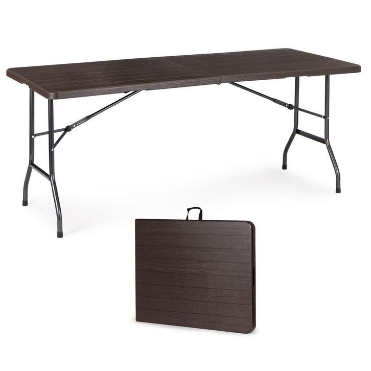 Opvouwbare Campingtafel - Waterdicht & Stevig - 179x74 cm..., Huis en Inrichting, Tafels | Eettafels, Nieuw, Ophalen of Verzenden