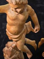 sculptuur, Antichi Cherubini Legno 40 cm, circa 1900 - 40 cm, Antiek en Kunst