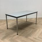 Tweedehands kantinetafel Artifort 160x80 cm, grijs blad -, Zakelijke goederen, Kantoor en Winkelinrichting | Kantoormeubilair en Inrichting