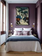 Flavia Delgado - Paseo bajo los árboles XL (NO RESERVE), Antiek en Kunst