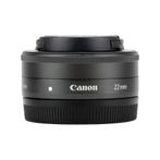 Canon EF-M 22mm f/2 STM met garantie, Audio, Tv en Foto, Verzenden, Gebruikt, Overige typen