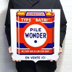 Pile Wonder emaille bord. Emaillerie Alsacienne. - Emaille, Antiek en Kunst