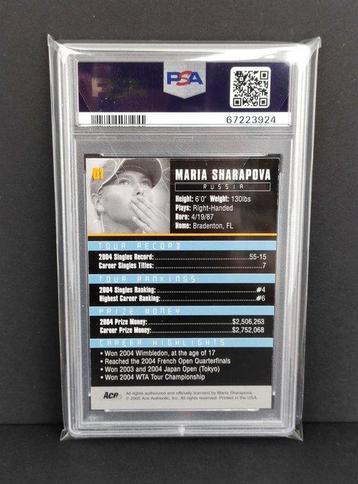 2005 - ACE Authentic - Debut Edition - Maria Sharapova - #01