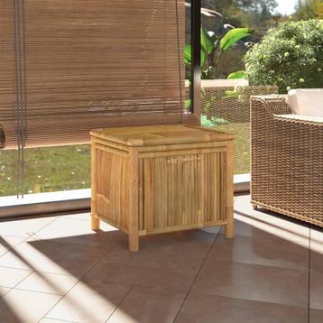 vidaXL Tuinbox 60x52x55 cm bamboe, Verzenden