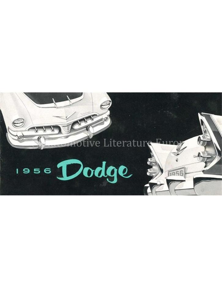 1956 DODGE KINGSWAY, DELUXE, CUSTOM, CORONET, ROYAL, CUSTO.., Boeken, Auto's | Folders en Tijdschriften, Ophalen of Verzenden
