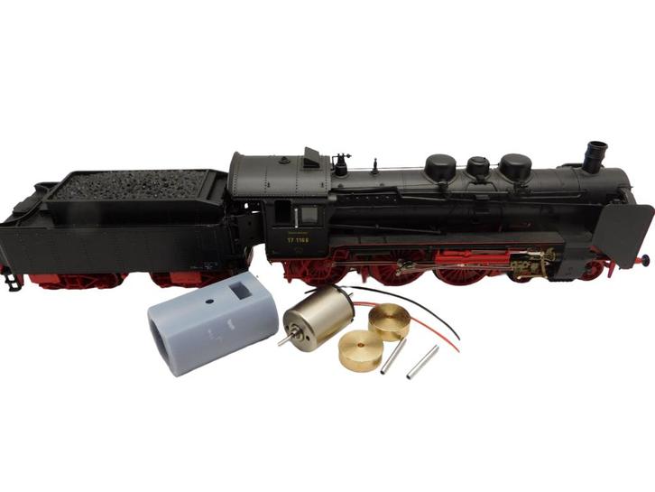 micromotor HR023F motor ombouwset voor Roco BR 17, BR 17.10,, Hobby en Vrije tijd, Modeltreinen | H0, Gelijkstroom, Overige typen