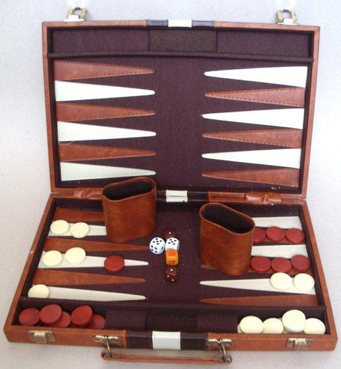 Bordspel - Backgammon - 28mm, Antiek en Kunst, Antiek | Overige Antiek
