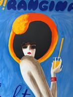 Bernard Villemot - Lithographie « Orangina Light »