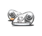 PHARES POUR PORSCHE CAYENNE 03-07 XENON DAYLIGHT FOND CHROMÉ, Verzenden, Nieuw