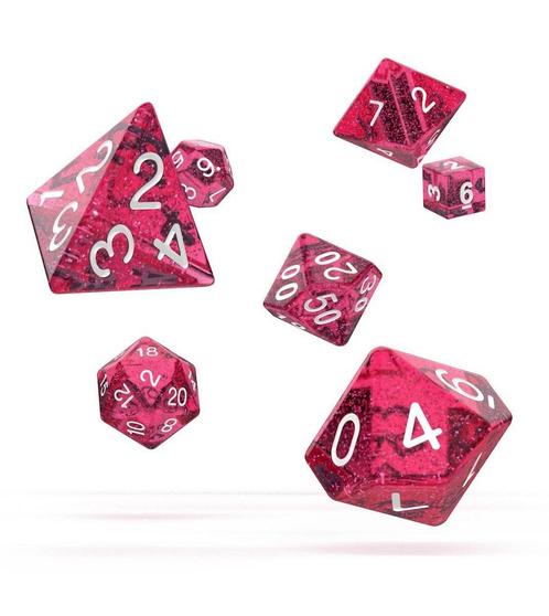 Dobbelstenen RPG Set Gespikkeld Roos (7), Hobby en Vrije tijd, Gezelschapsspellen | Bordspellen, Ophalen of Verzenden