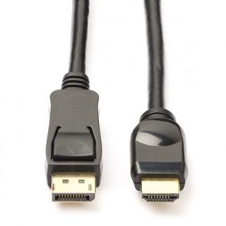 DisplayPort naar HDMI kabel | 5 meter (4K@30Hz), Audio, Tv en Foto, Audiokabels en Televisiekabels, Verzenden