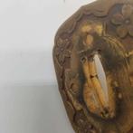 Koperen Tsuba met pruimenbloesemmotief - Koper - Japan -