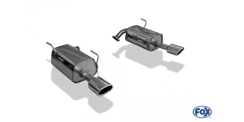 FOX Subaru Levorg einddemper rechts/links - 115x85 type 44 r, Autos : Pièces & Accessoires, Systèmes d'échappement, Envoi