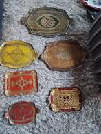 Dienblad (6) - Hout, Plastic - Vassoio fiorentino, Antiek en Kunst