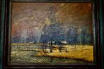 Robert Berghmans (1925-2005) - Scène de paysage au