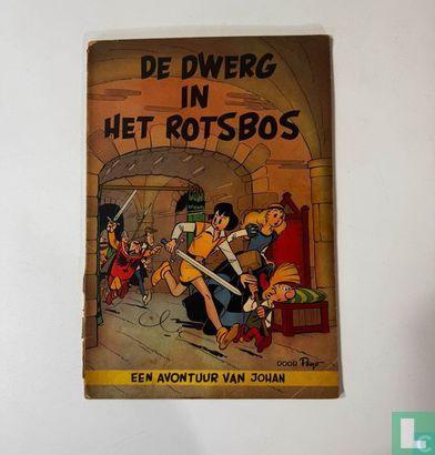 Johan en Pirrewiet - De dwerg in het rotsbos - 1955, Livres, BD, Envoi