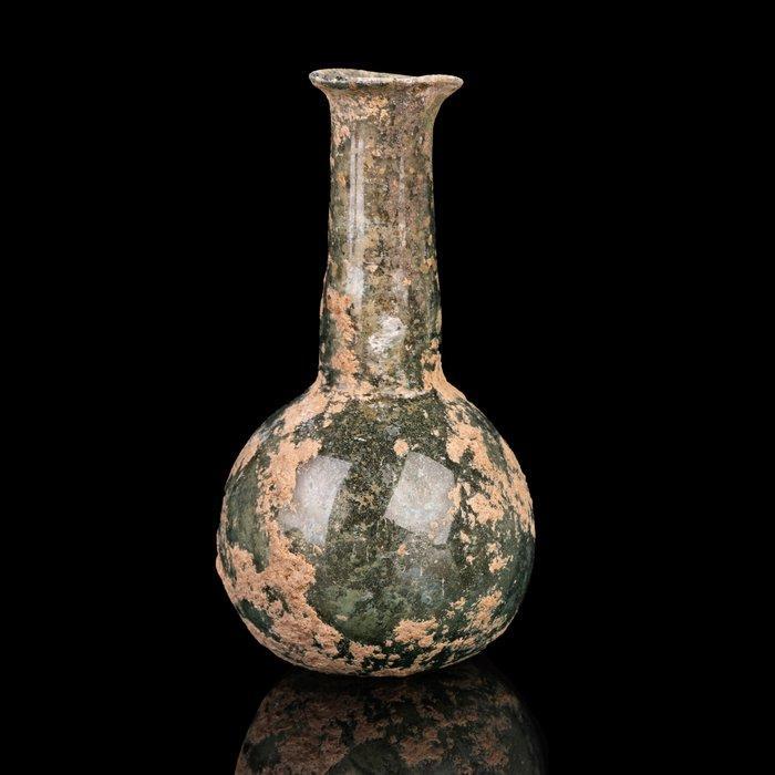 Oud-Romeins Glazen fles - cosmetisch vat (Zonder, Antiek en Kunst, Antiek | Overige Antiek