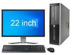 HP Elite 8300 i7 3e Gen + 22 Monitor + 2 jaar garantie!, Computers en Software, Desktop Pc's, Ophalen of Verzenden, Nieuw, In_stock