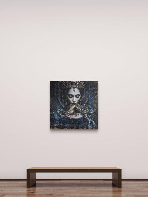 Nicole Lubbers - Queen of Choices XL, Antiek en Kunst, Kunst | Schilderijen | Modern