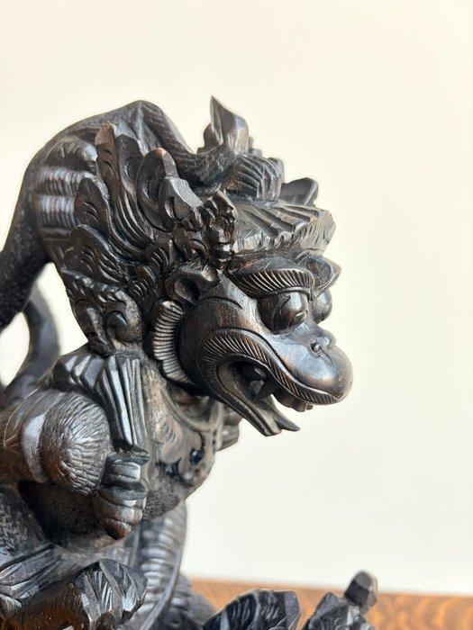Hanuman en Naga - Indonesië (Zonder minimumprijs), Antiek en Kunst, Kunst | Niet-Westerse kunst