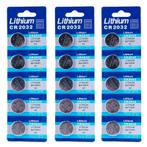 15x CR2032 Lithium 210mAh 3V 20x3.2mm, Verzenden, Nieuw