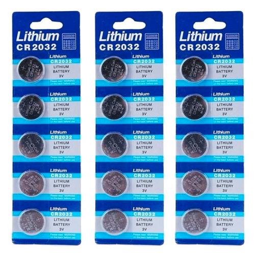 15x CR2032 Lithium 210mAh 3V 20x3.2mm, Handtassen en Accessoires, Horloges | Dames, Verzenden