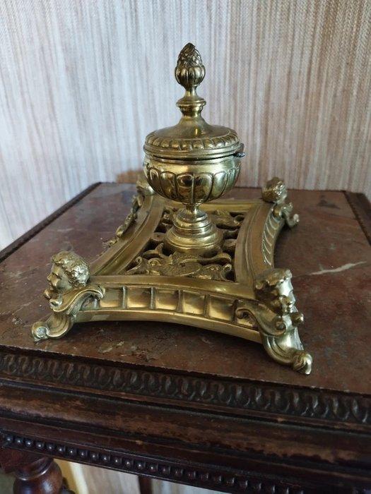 Inktpot - Brons, Antiquités & Art, Antiquités | Autres Antiquités