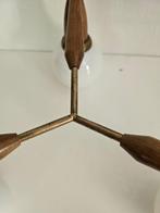 Italian Design - Plafonnier - Chêne - Lustre vintage