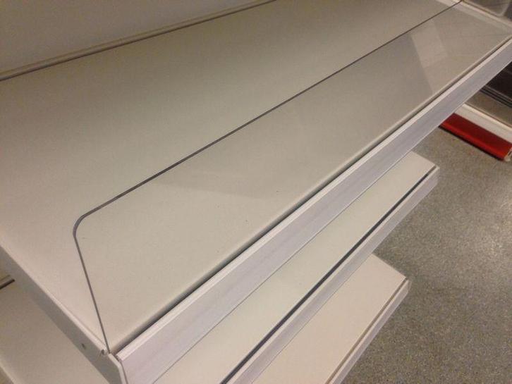 Tego Plexi voorzetrand 123,5cm, Zakelijke goederen, Kantoor en Winkelinrichting | Magazijn, Stelling en Opslag