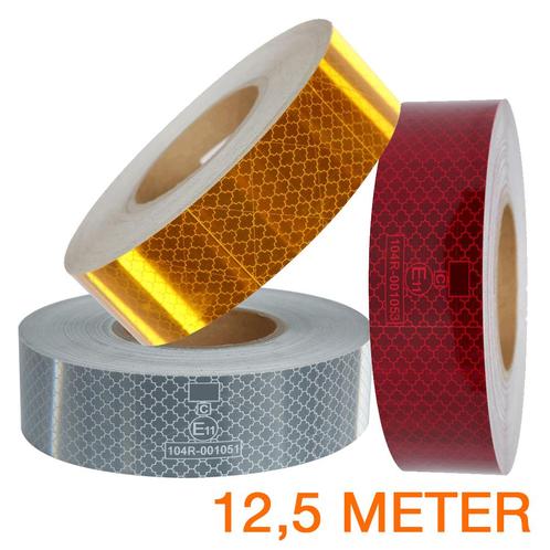 Reflecterende tape 12,5 meter ECE R104, Auto-onderdelen, Carrosserie, Nieuw, Ophalen of Verzenden