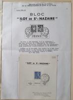 Frankrijk 1944/1945 - POCHE DE SAINT NAZAIRE, FESTUNG SAINT, Gestempeld