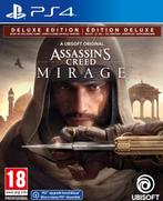 Assassins Creed Mirage-Deluxe Edition (PlayStation 4), Ophalen of Verzenden, Nieuw