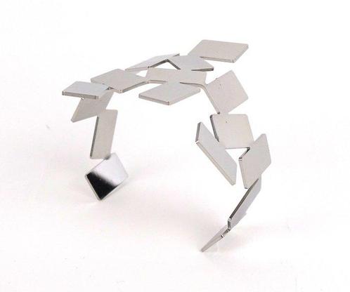 Alessi - Acier inoxydable 18/10 poli miroir - Bracelet, Antiek en Kunst, Kunst | Designobjecten