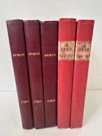 Spirou (magazine) - 5 Reliures amateur - Années 1948 et 1949, Livres
