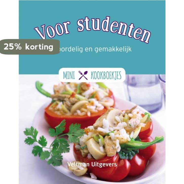 Voor Studenten / Mini Kookboekje 9789048315024, Boeken, Kookboeken, Gelezen, Verzenden